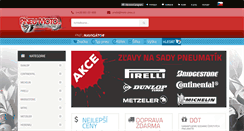 Desktop Screenshot of pneu-moto.sk